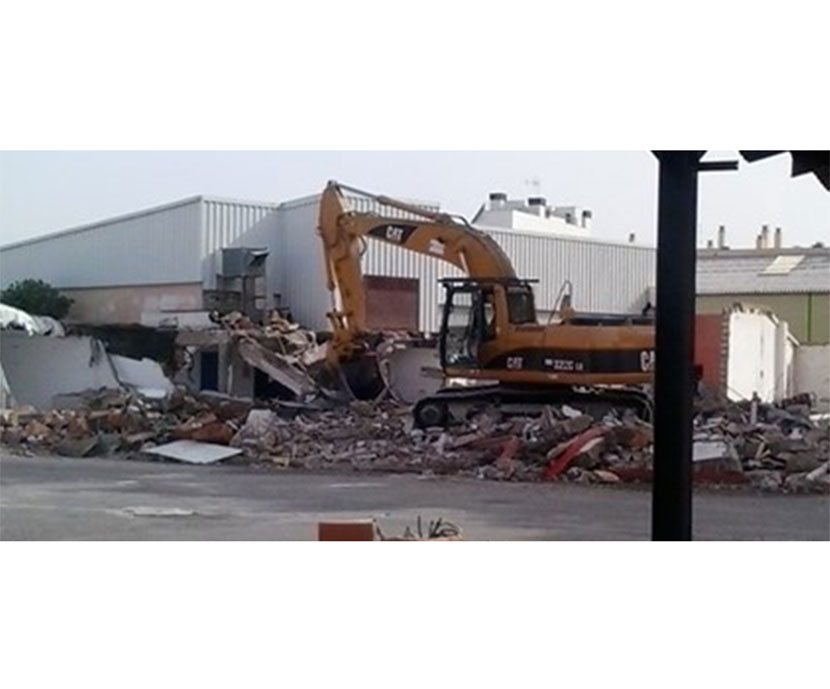 Comienza el derribo del Recinto Ferial de Santa Quiteria, sede histórica de SEPOR