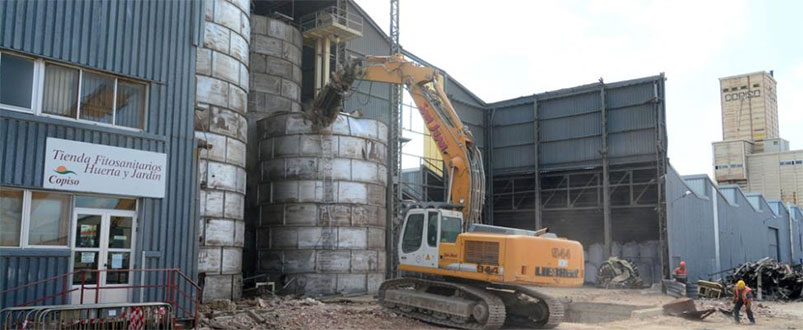 Copiso comienza el desmontaje y traslado de su antigua fábrica