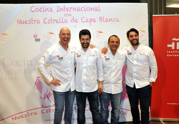 Presentación de libro por cocineros destacados