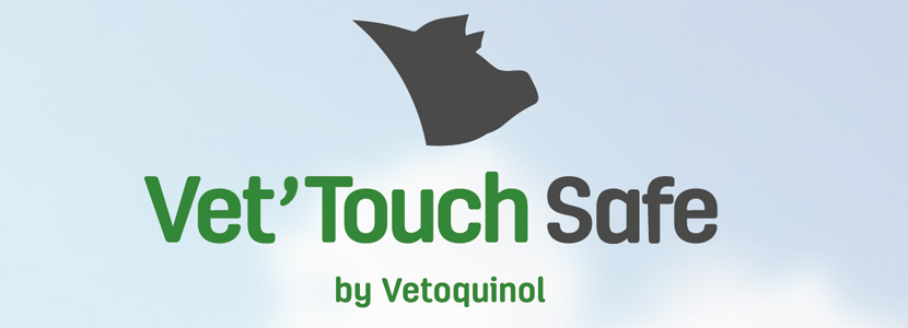 Vetoquinol patrocina  el porciForum presentando el Vet Touch Safe