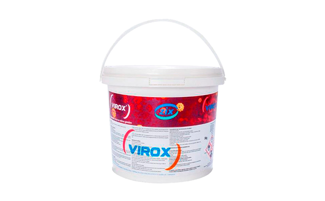 Virox, desinfectante en polvo para uso zoosanitario de BBZIX