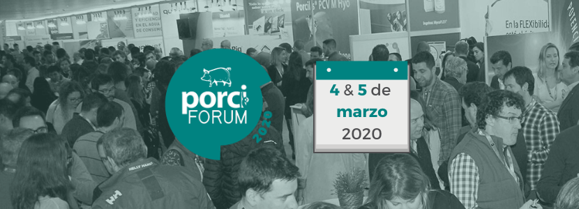 porciFORUM 2020, un espacio único con toda la oferta para el sector porcino