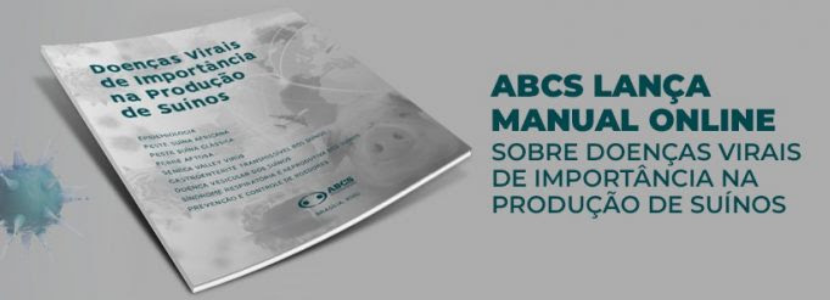 ABCS lança Manual On-line sobre Doenças Virais de Importância na Produção de Suínos