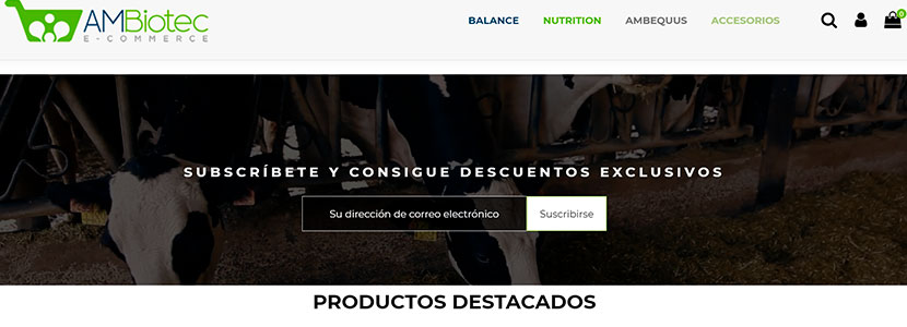 AMBiotec lanza el primer ecommerce en España de complementos nutricionales naturales