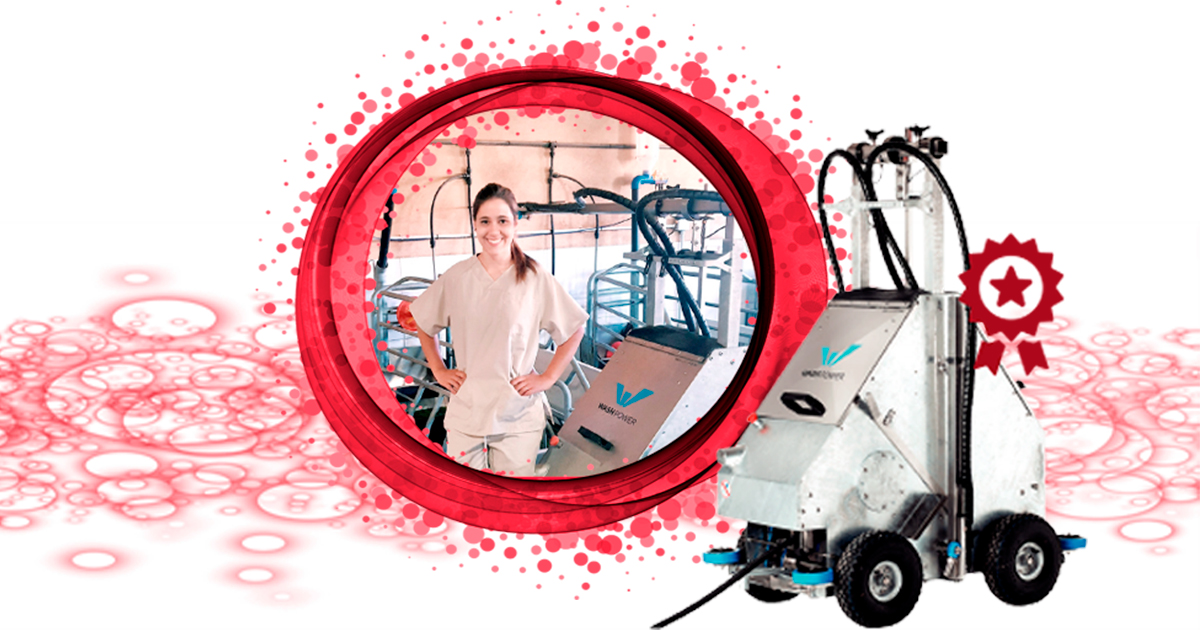 Limpieza eficiente de granjas con PROCLEANER X100 de AVIPORC