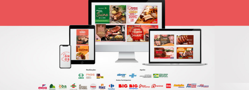 ABCS protagoniza campanhas que inserem a carne suína como opção para churrasco no varejo brasileiro