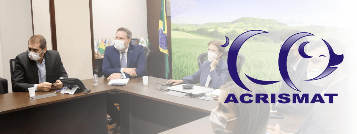 Presidente da Acrismat se reúne com ministra da Agricultura e...