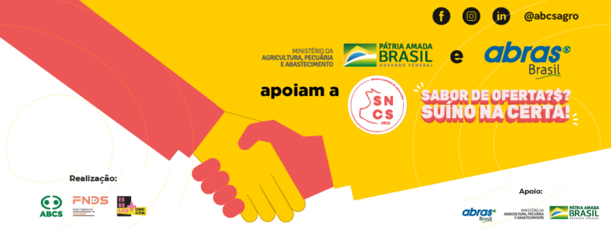 MAPA e Abras confirmam apoio à 10ª edição da maior vitrine da carne suína no Brasil