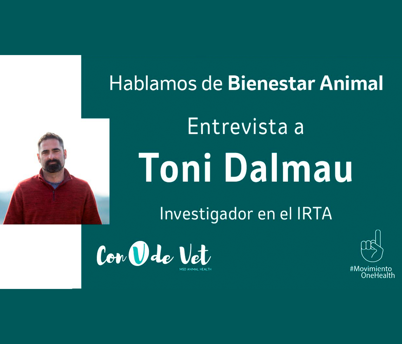 El investigador Toni Dalmau destaca la función primordial del veterinario...