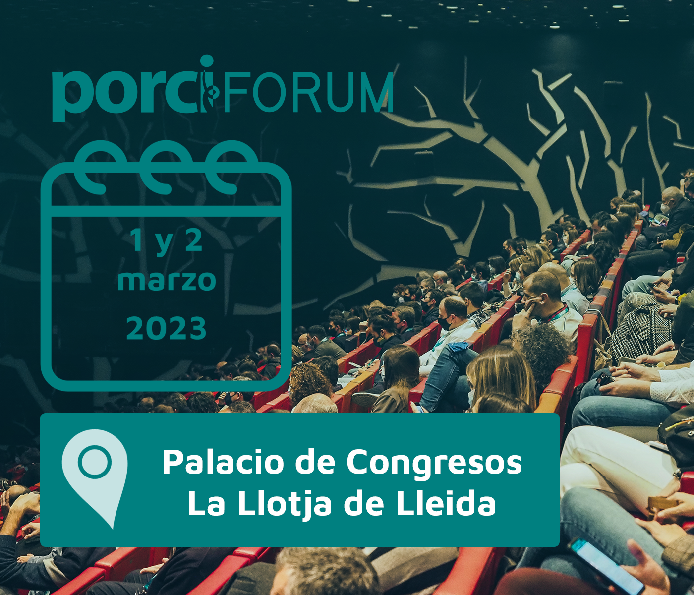 porciFORUM 2023 reunirá al sector porcino el 1 y 2 de marzo