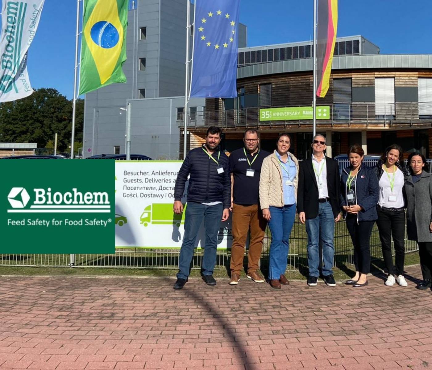 Biochem abre as portas da sua fábrica na Alemanha para distribuidor da América Central e México