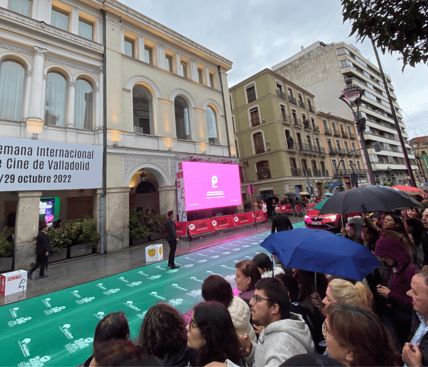 La campaña ‘Saborea lo nuestro’ de INTERPORC se hizo presente en la Semana Internacional de Cine de Valladolid
