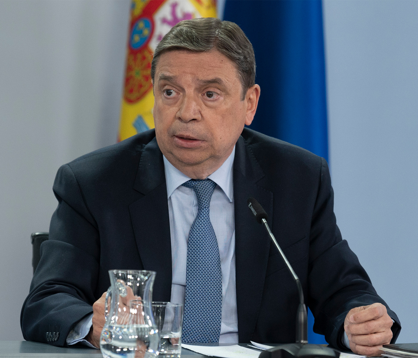 Luis Planas asegura que el Gobierno seguirá ayudando al sector agroganadero