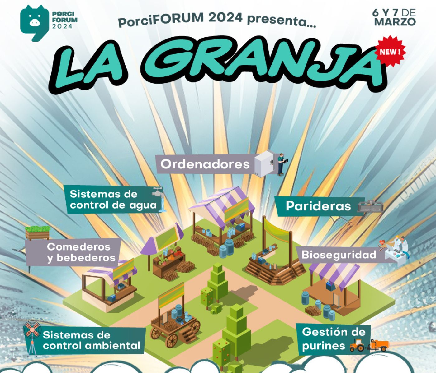 porciFORUM 2024 presenta, por primera vez, el showroom ‘La Granja’