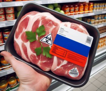 En Rusia se ha descubierto masivamente carne contaminada por la PPA en los estantes de las tiendas de comestibles de más de 10 regiones.
