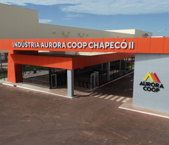 AURORA COOP inaugura moderna unidade industrial em Chapecó. Foto: Divulgação