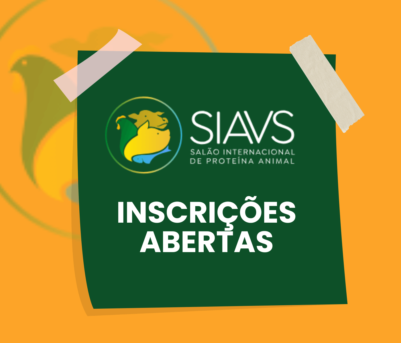 Inscrições para SIAVS 2024 estão abertas! Com tema “Proteínas sustentáveis: aliando competitividade e segurança alimentar”, evento debate futuro do setor