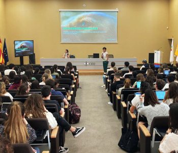 Las Jornadas se han materializado en un ciclo de formaciones en el Aula Magna de la Facultad de Ciencias de la Salud de la Universidad.