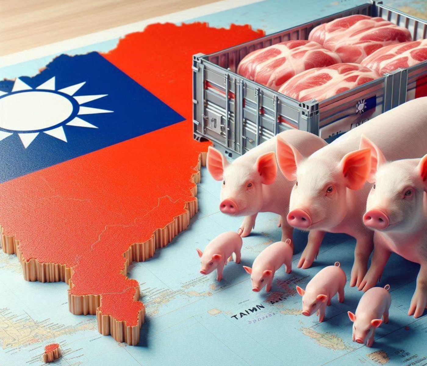 España se ubica como el segundo mayor exportador de productos porcinos de Taiwán