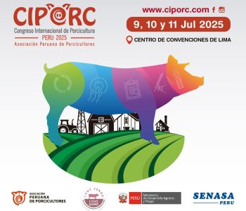 CIPORC 2025 que se celebrará del 9 al 11 de julio en Lima, consolidará su posición como el principal foro para la industria porcina.