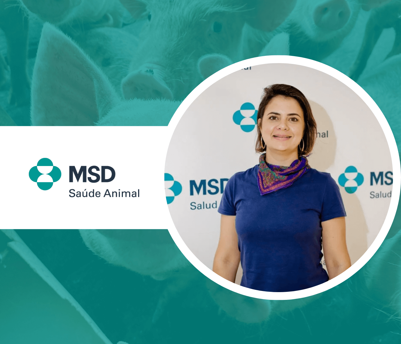  MSD Saúde Animal apresenta nova gerente de marketing da unidade de Suinocultura