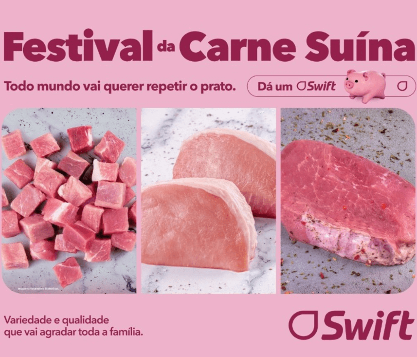 Campanhas da SNCS 2025 conectam cadeia e varejo nacional para transformar a percepção e o consumo da carne suína