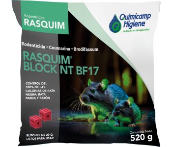 QUIMICAMP lanza RASQUIM revolucionando el control de roedores: el primer rodenticida SIN CLASIFICACIÓN TOXICOLÓGICA