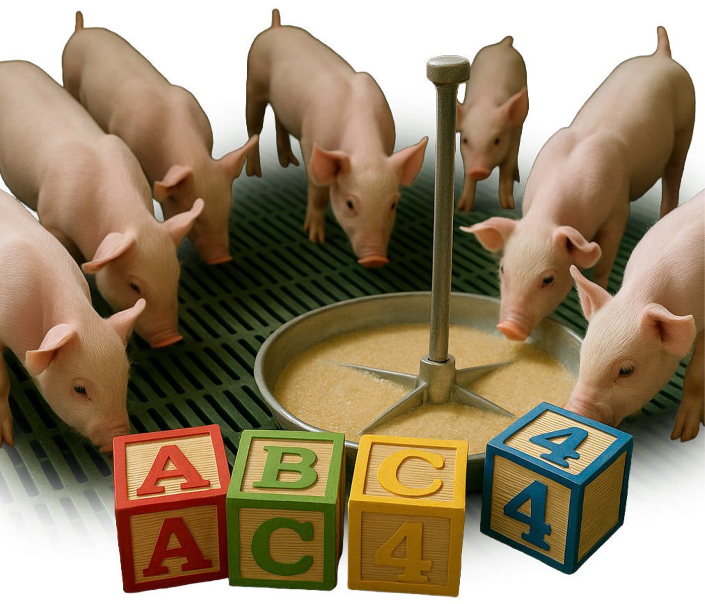 Ajuste del ABC-4 dietético: estrategia nutricional en lechones postdestete