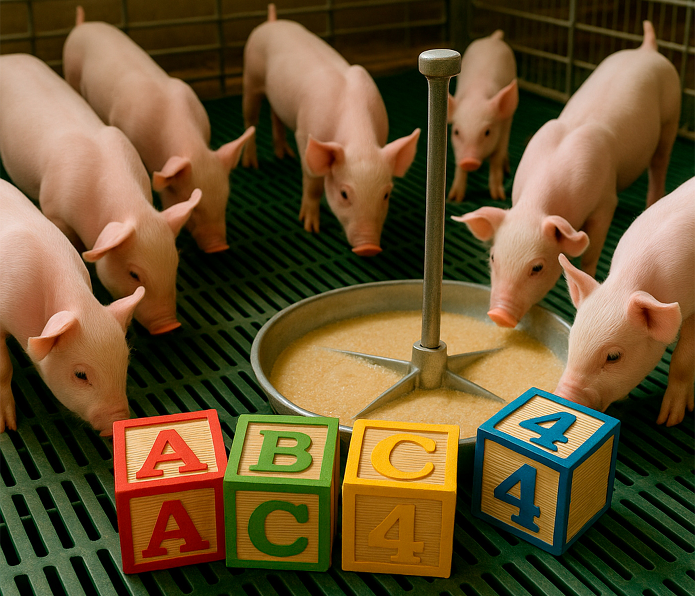 El ajuste del ABC – 4 dietético como estrategia nutricional en lechones postdestete