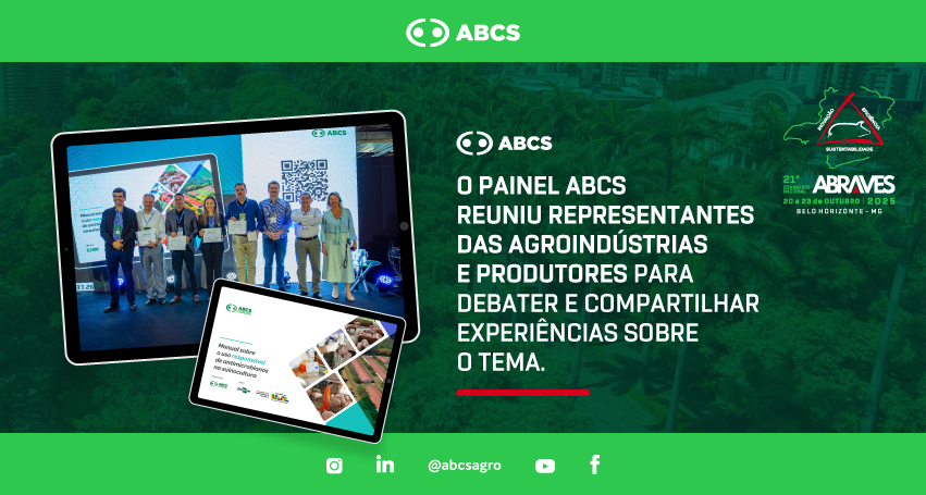 ABCS participa do 21º Congresso Nacional da Abraves e lança manual sobre uso responsável de antibióticos na suinocultura
