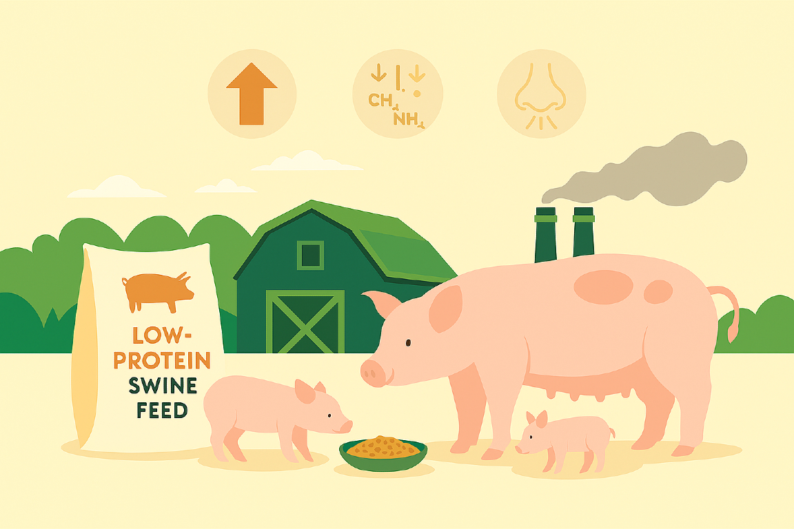 South Korea caps swine feed protein to reduce emissions