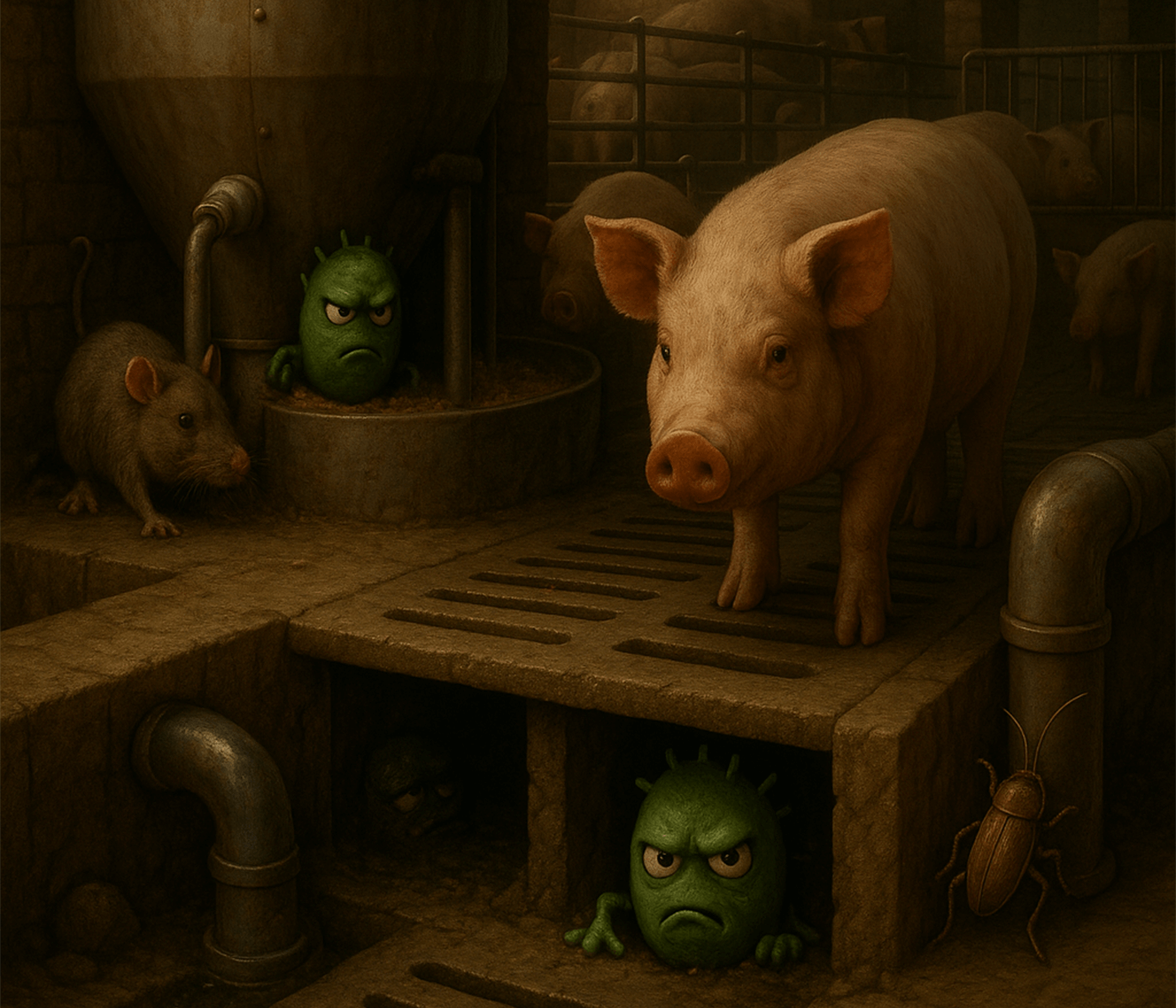 Bioseguridad porcina 360°: de las barreras visibles a los reservorios ocultos – Parte II