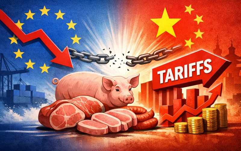 China reduces tariffs on EU pork imports after 18-month investigation