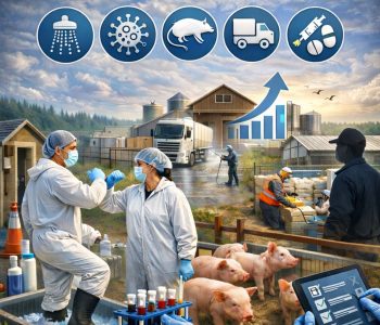 Cómo implementar la bioseguridad como cultura organizacional para mejorar la salud y la productividad porcina.