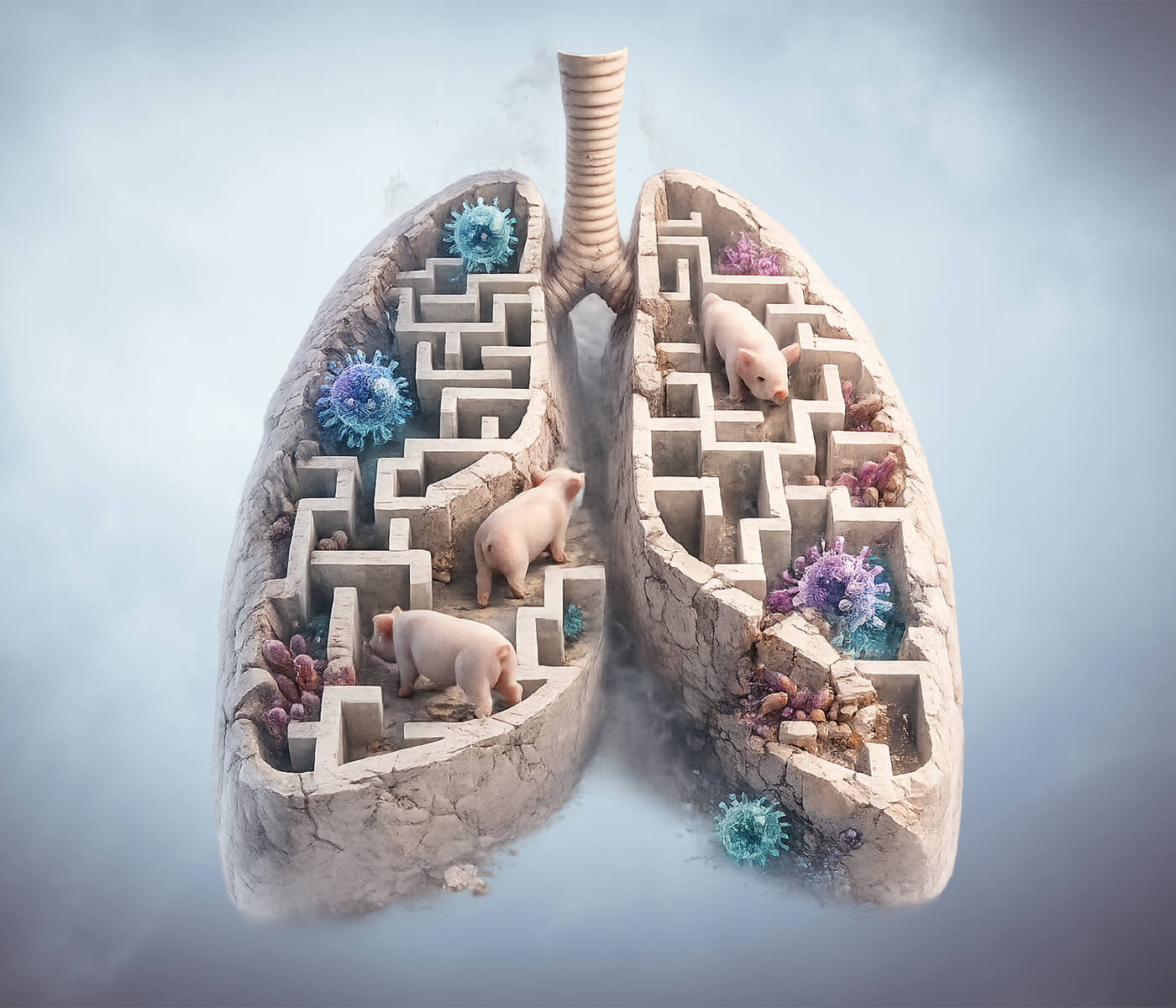 Cómo cuidar la salud respiratoria de los cerdos: medidas clave