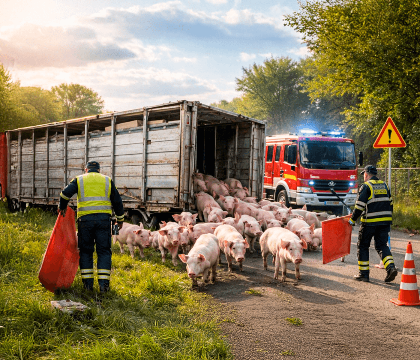Respuesta de emergencia en accidentes con transporte porcino: la experiencia danesa