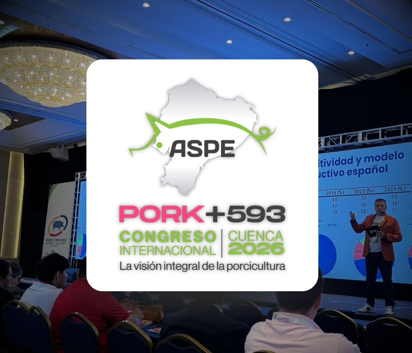 ASPE organiza en Ecuador un evento porcino con foco en innovación y sostenibilidad