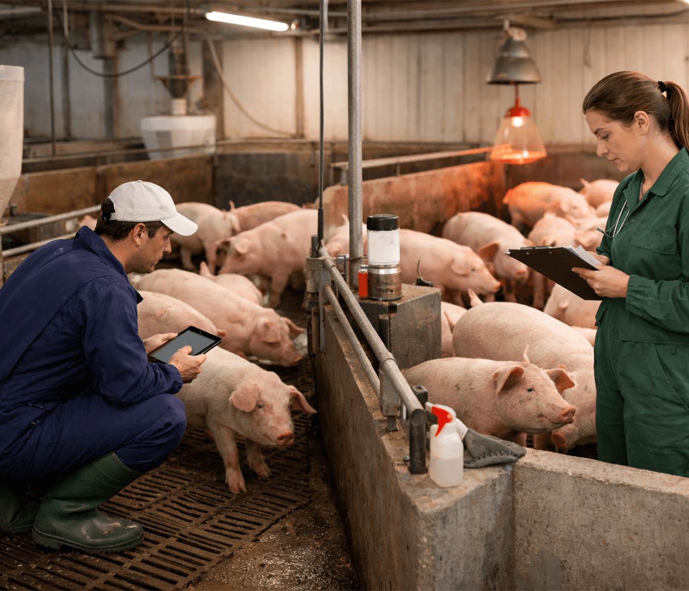 Variabilidad temporal en la evaluación del bienestar animal en cerdos...
