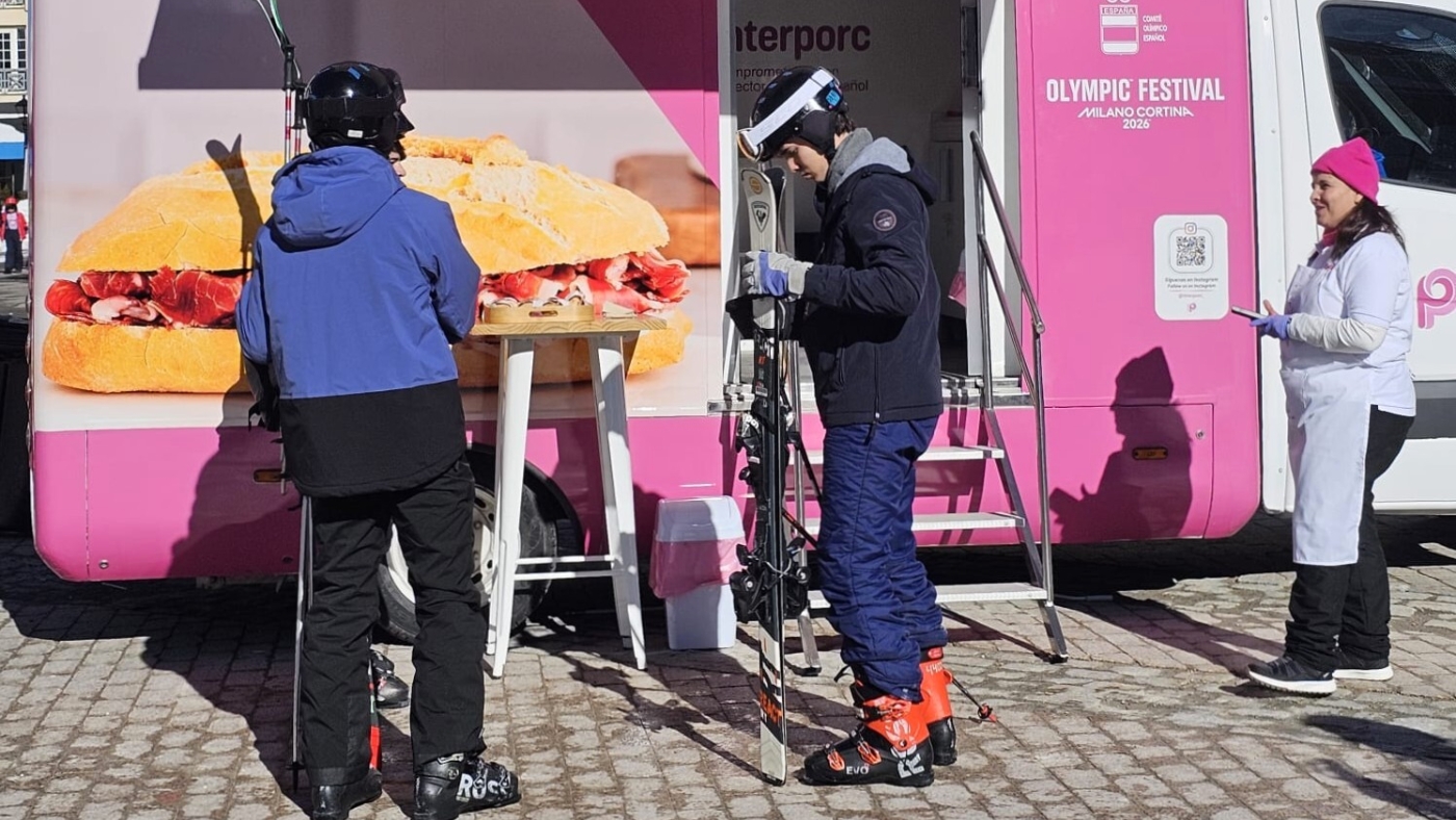 El Olympic Festival de Sierra Nevada cuenta con más de 3.000 bocadillos saludables repartidos por INTERPORC
