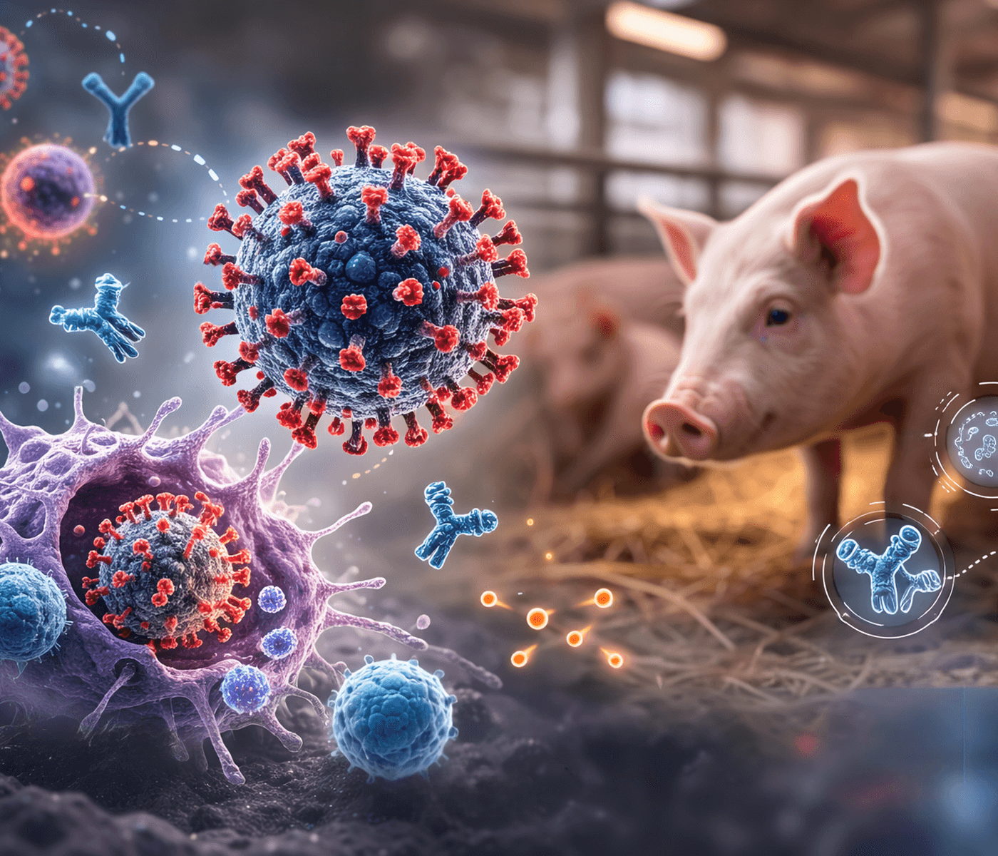 PRRSV e inmunosupresión: claves para mejorar la protección en granjas