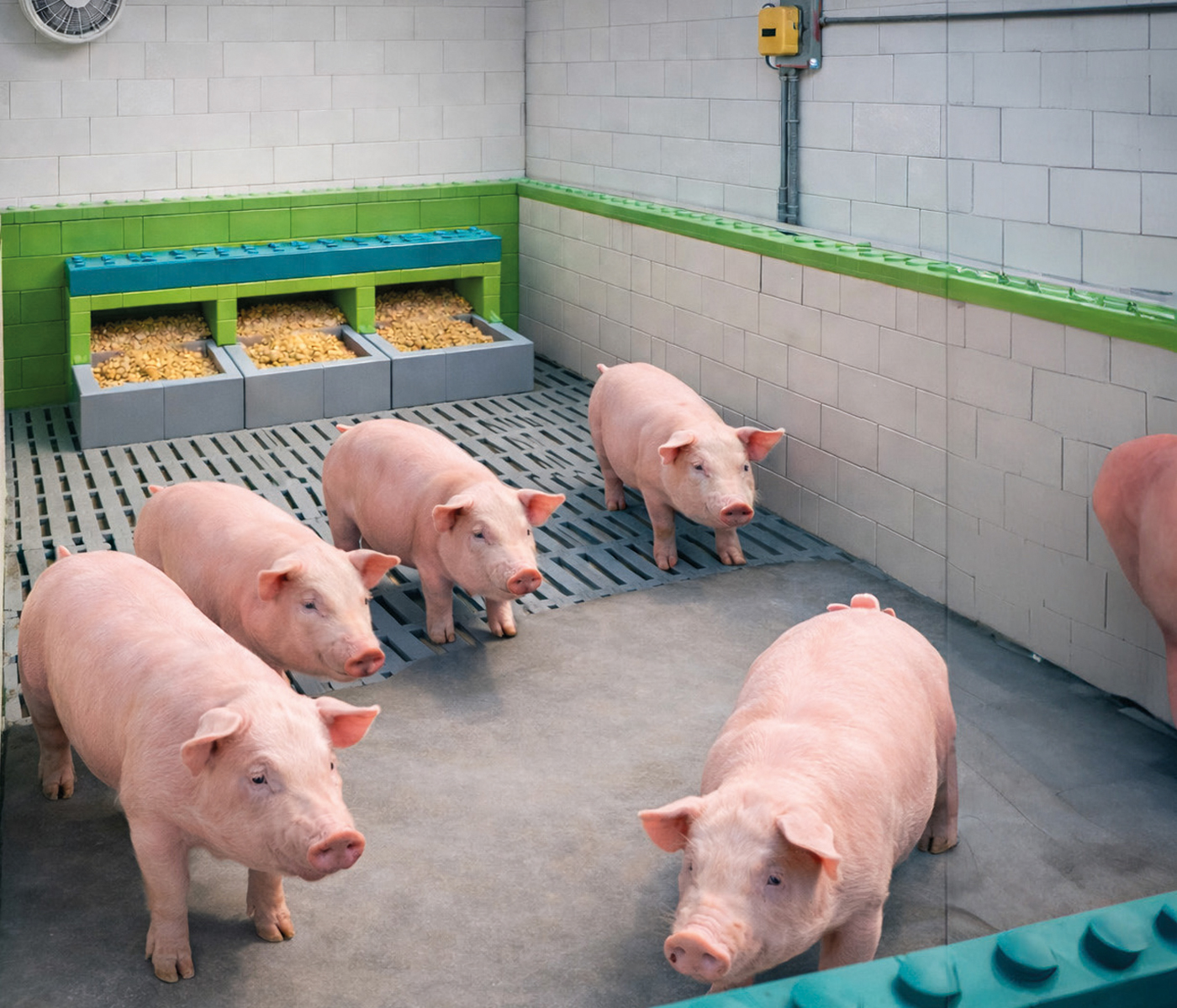 Densidad de alojamiento y comportamiento alimentario: claves en la fase de cebo