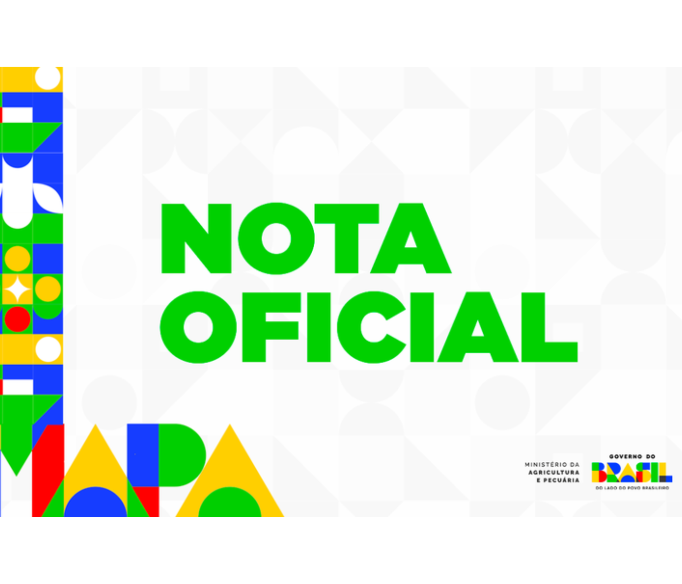 MAPA: nota oficial sobre vacinas contra clostridioses