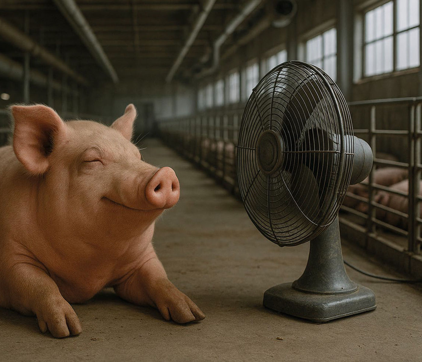 Ventilación en granjas porcinas: clave para el bienestar y la productividad