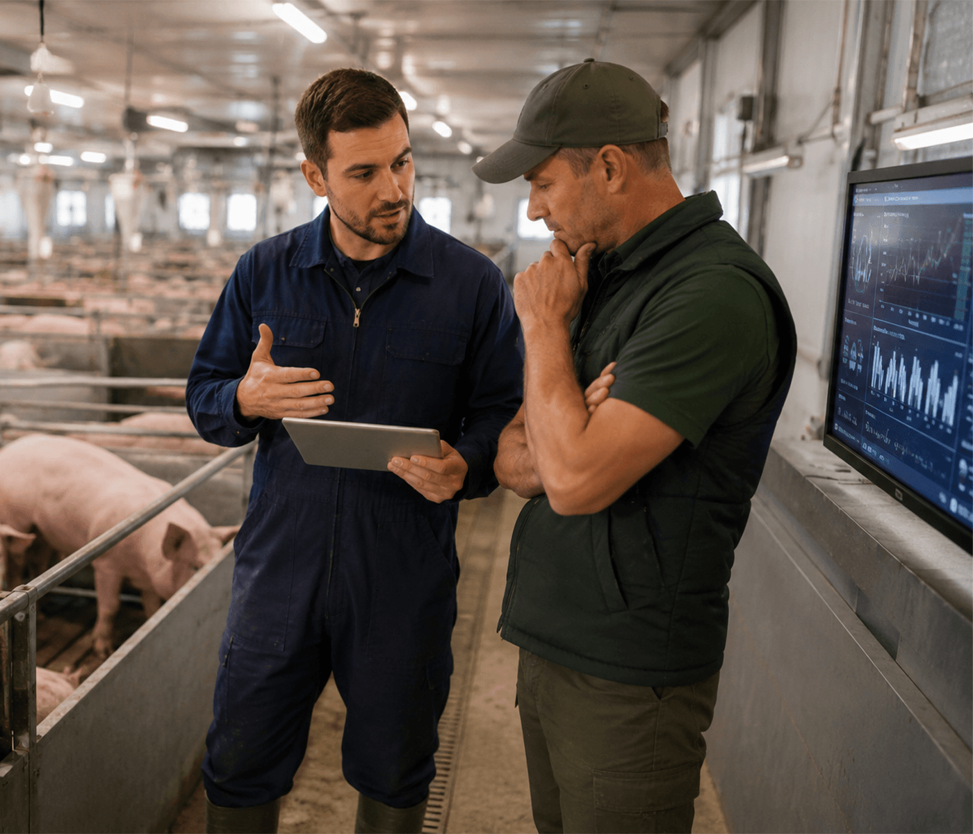 Los veterinarios de porcino impulsan la ganadería de precisión