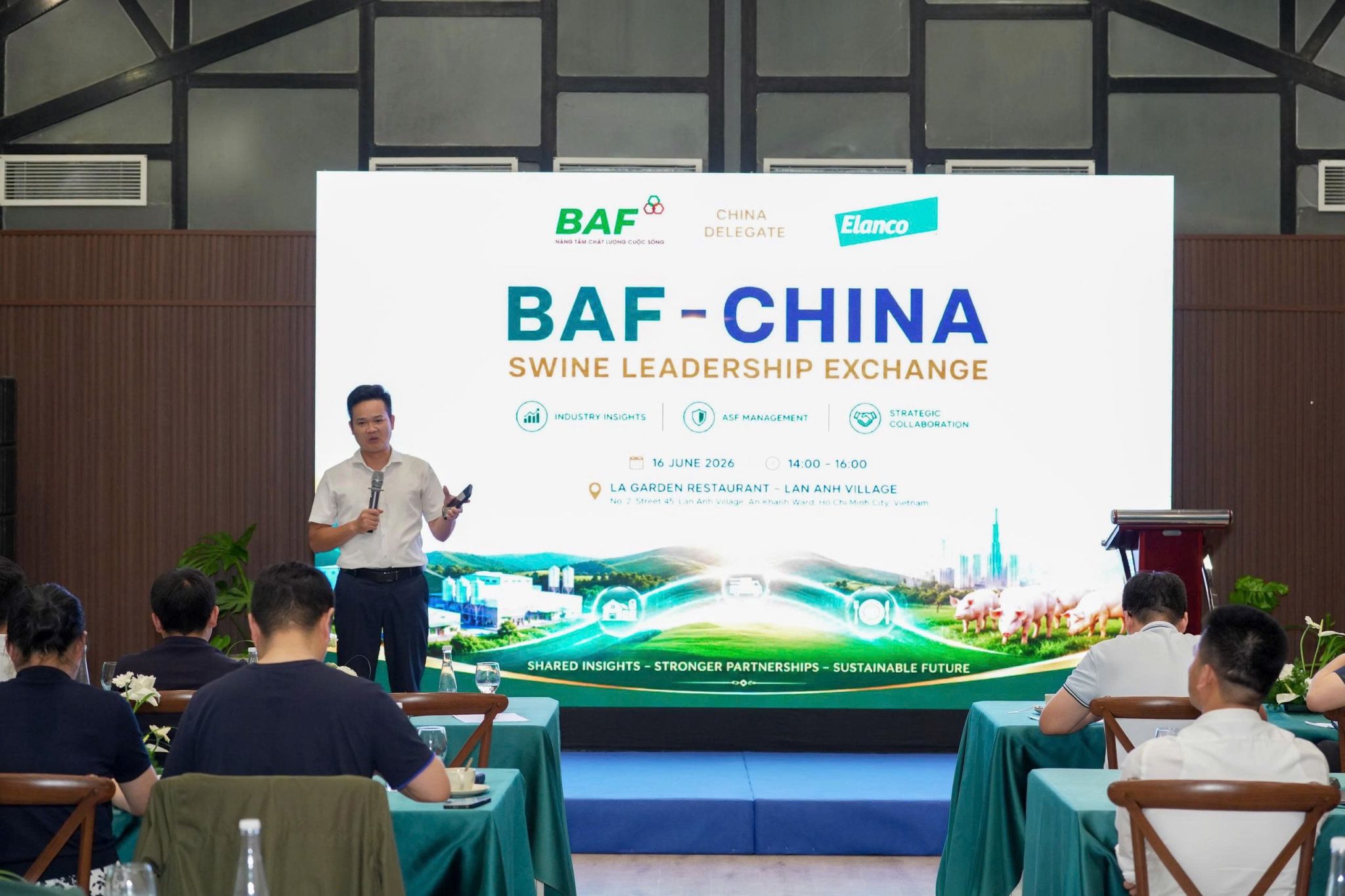 BAF Vietnam shares experiences on ASF prevention with Chinese scientists at IPVS 2026