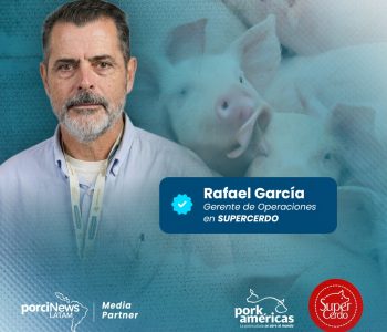 Rafael García, gerente de operaciones de Supercerdo, reveló en Porkaméricas 2026 la decisión de dejar la producción pecuaria propia.