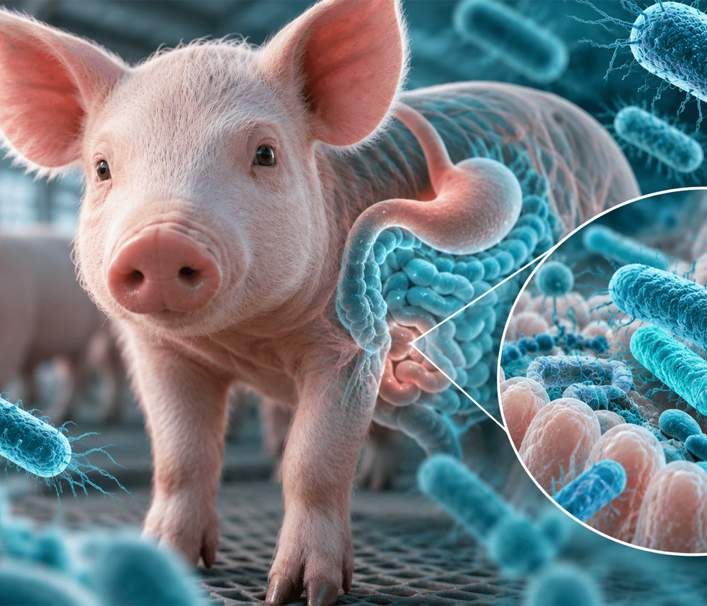 Patógenos y microbiota: una visión integrada de la enfermedad porcina